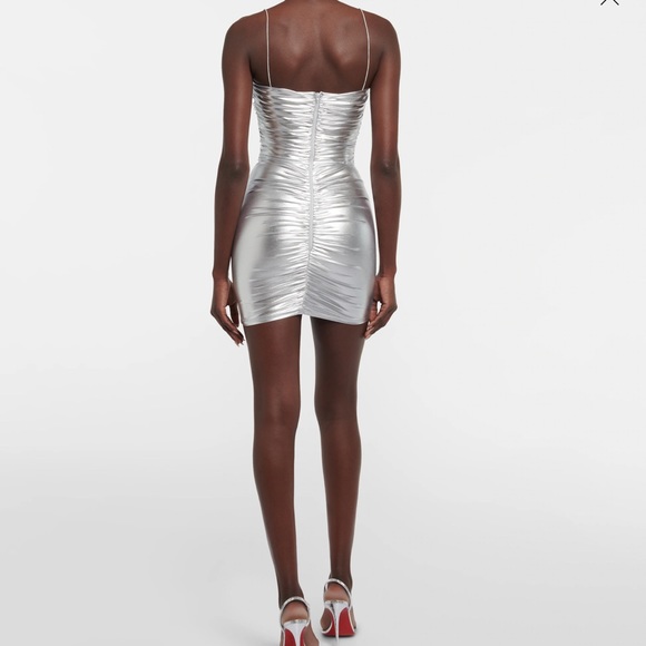 COPY - Corin metallic ruched minidress - Picture 4 of 10